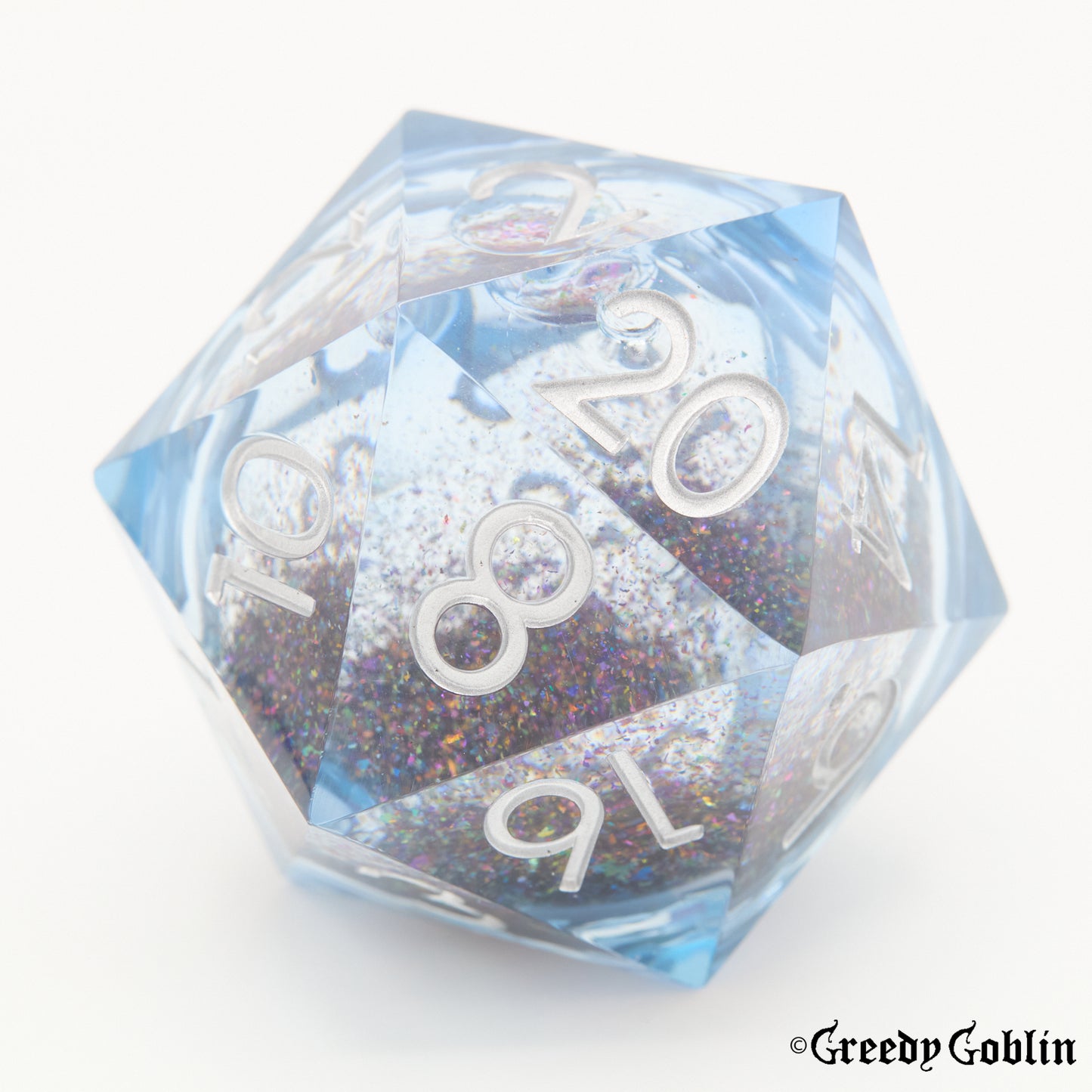 Liquid Core Dice (Purple Foil)