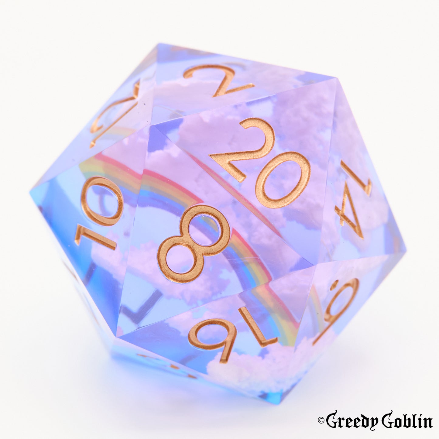 Oversized D20 (Rainbow)
