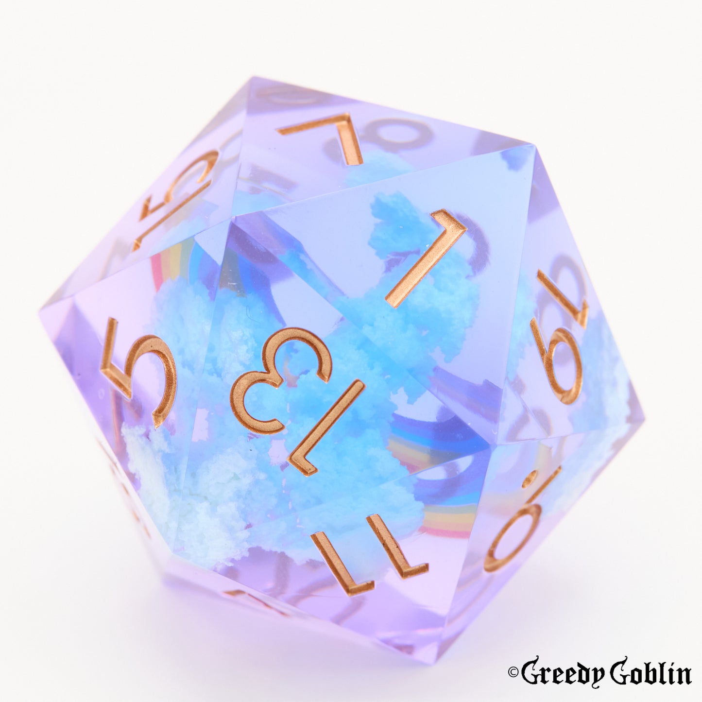 Oversized D20 (Rainbow)