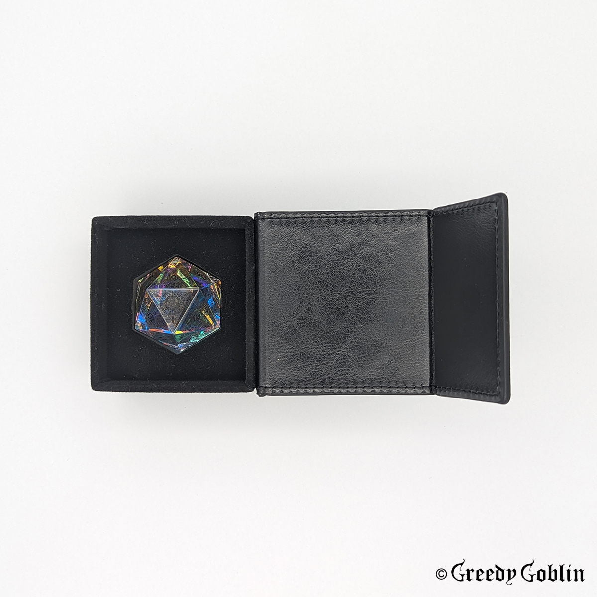 Medium Glass D20 (Astrology)