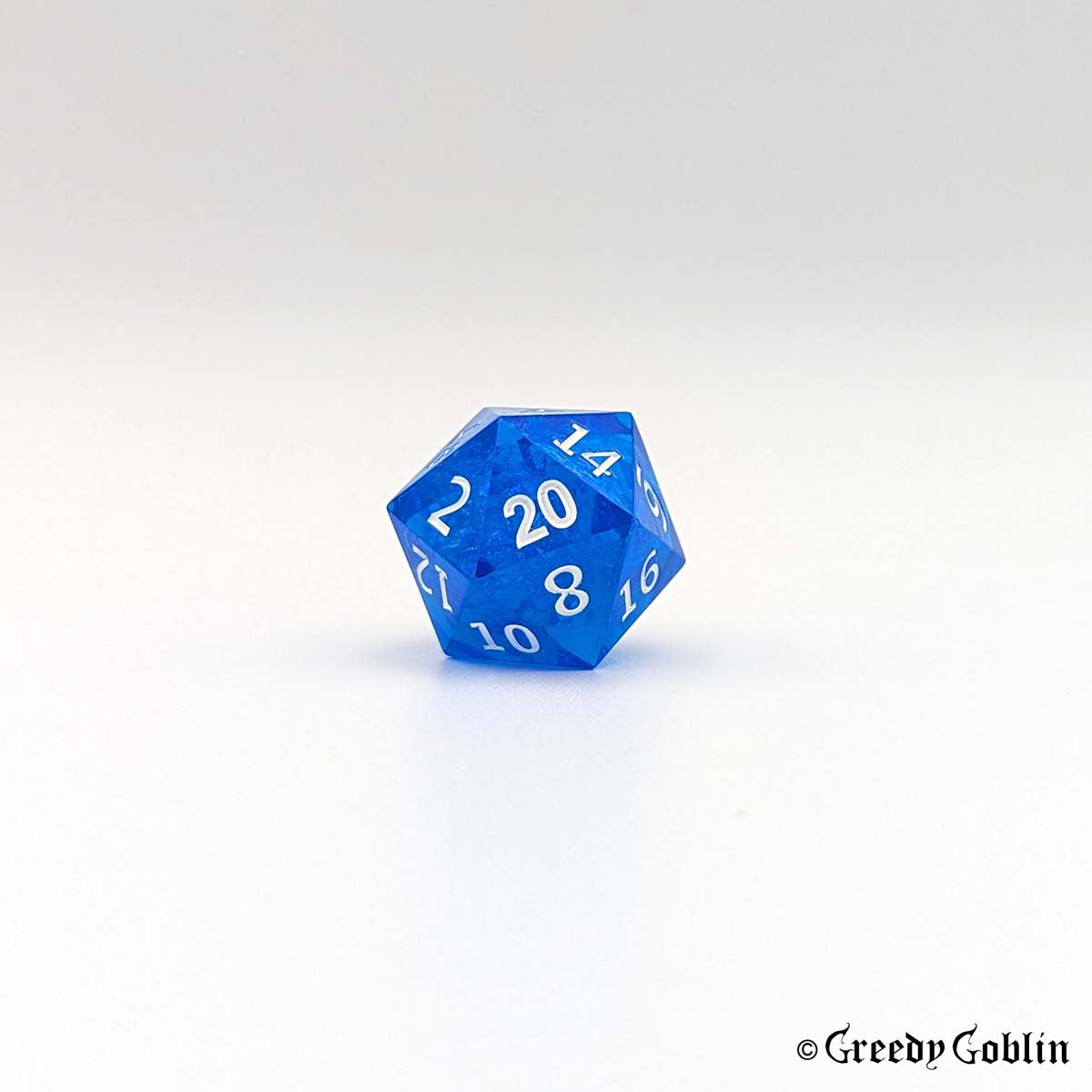 Sharp Polydice Set (Transparent Blue)