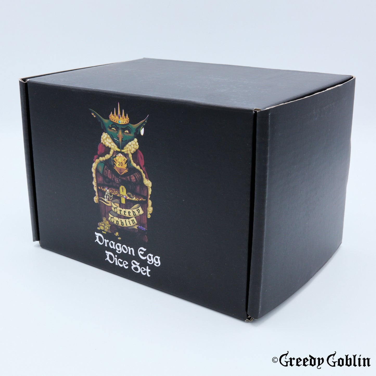 Dragon Egg Dice Set and Holder