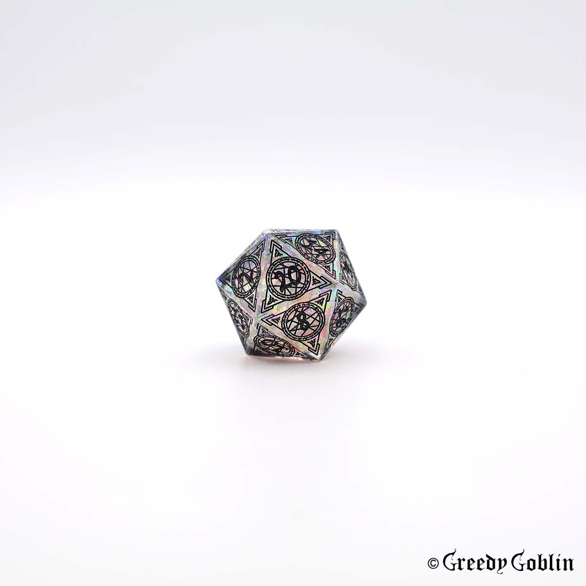 Sharp Polydice Set Transparent Constellation