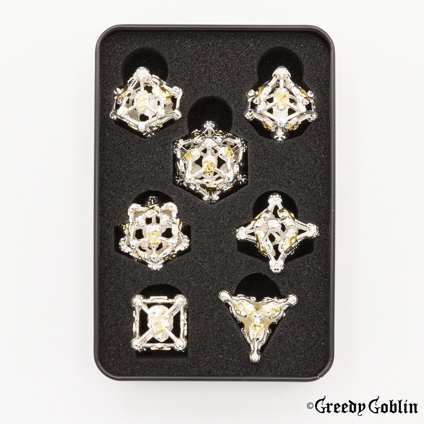 Hollow Crossbones (Silver)