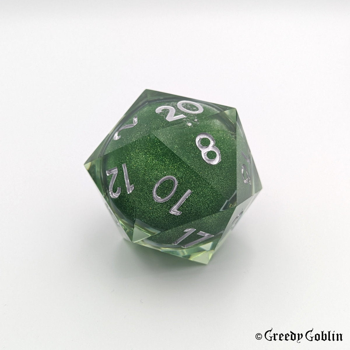 Liquid Core Dice (Green)