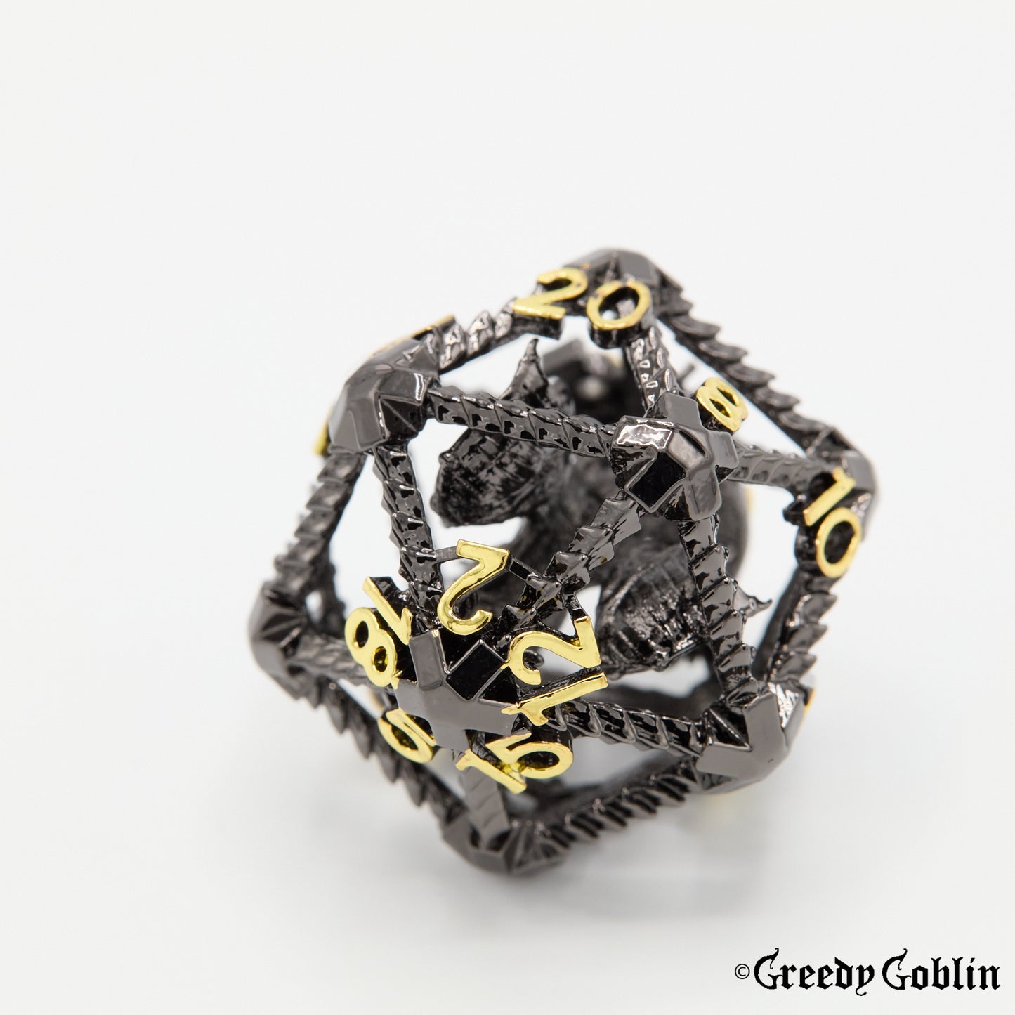 Dragon Black Gold hollow