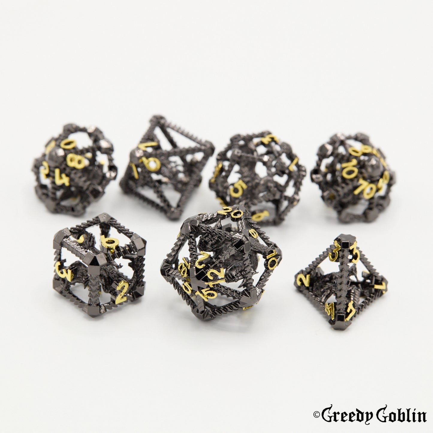Dragon Black Gold hollow