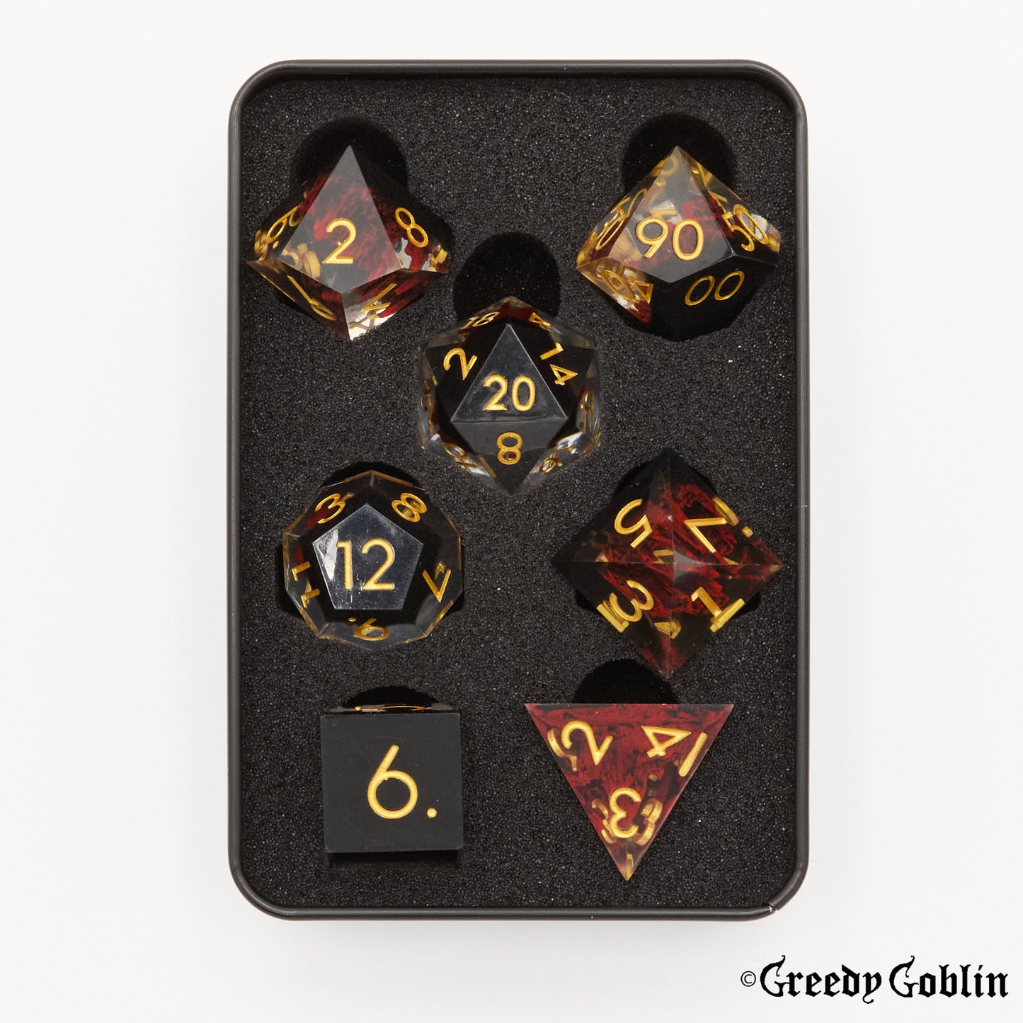 Sharp Polydice Set (Fiery Peaks)