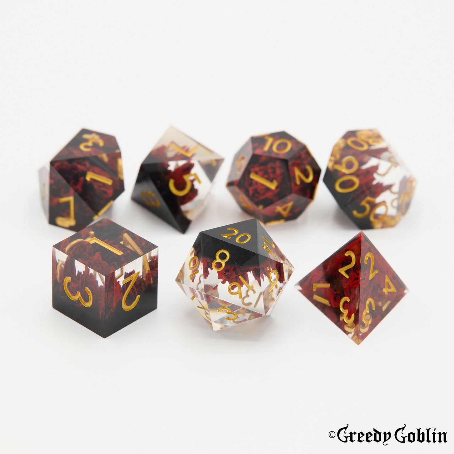 Sharp Polydice Set (Fiery Peaks)