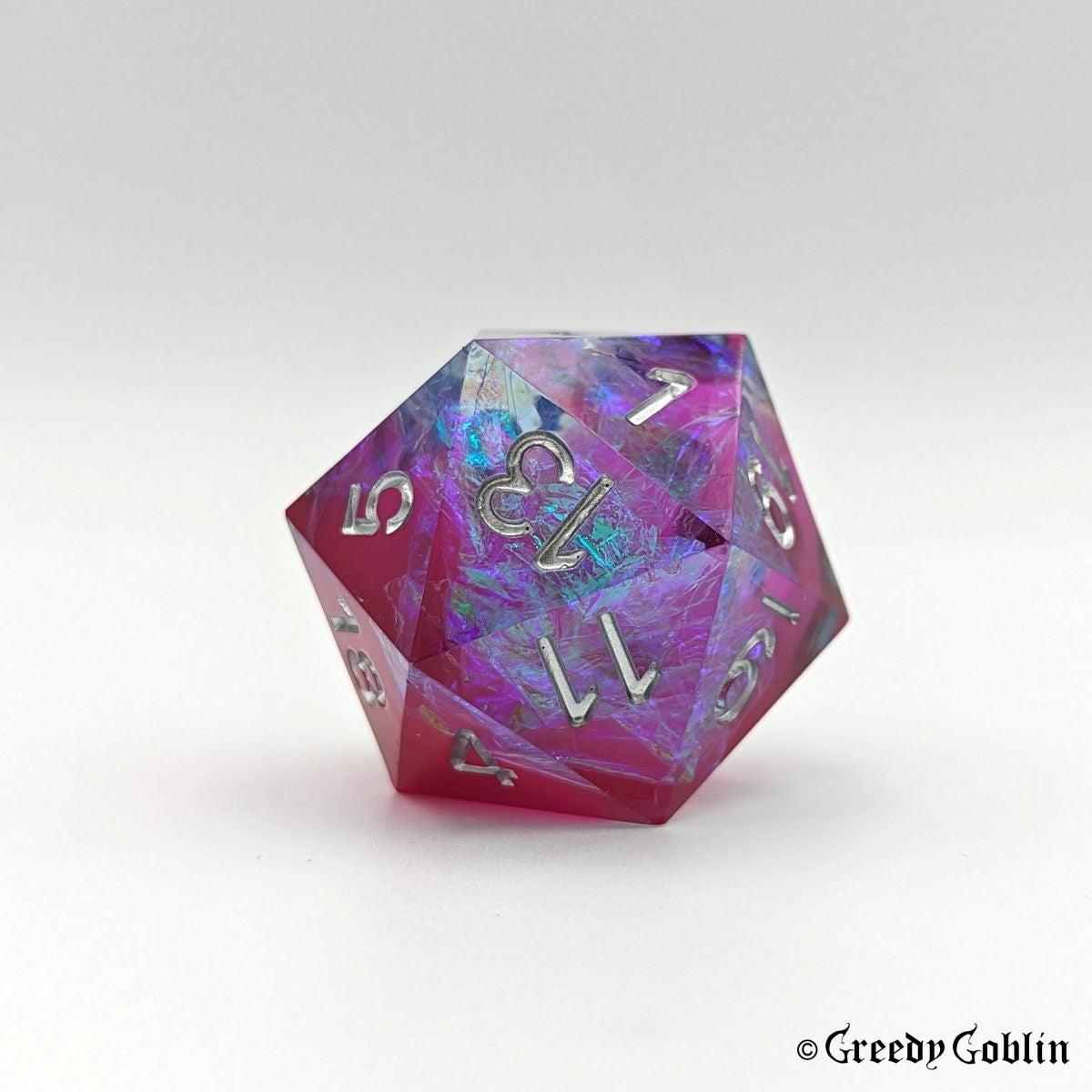 Medium Sharp D20 (Pink)