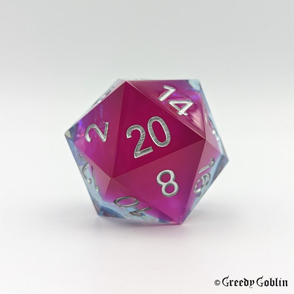 Medium Sharp D20 (Pink)