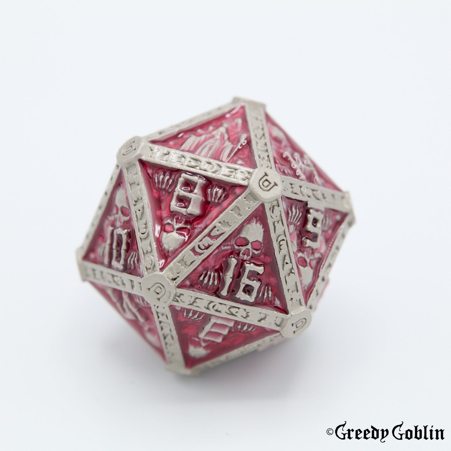 Metal Polydice Set (Silver Tomb)