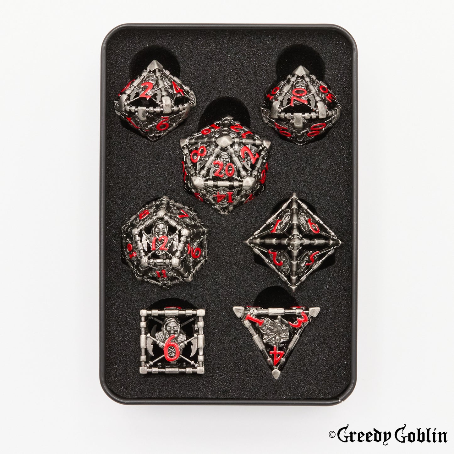 Grim Reaper Gunmetal Red