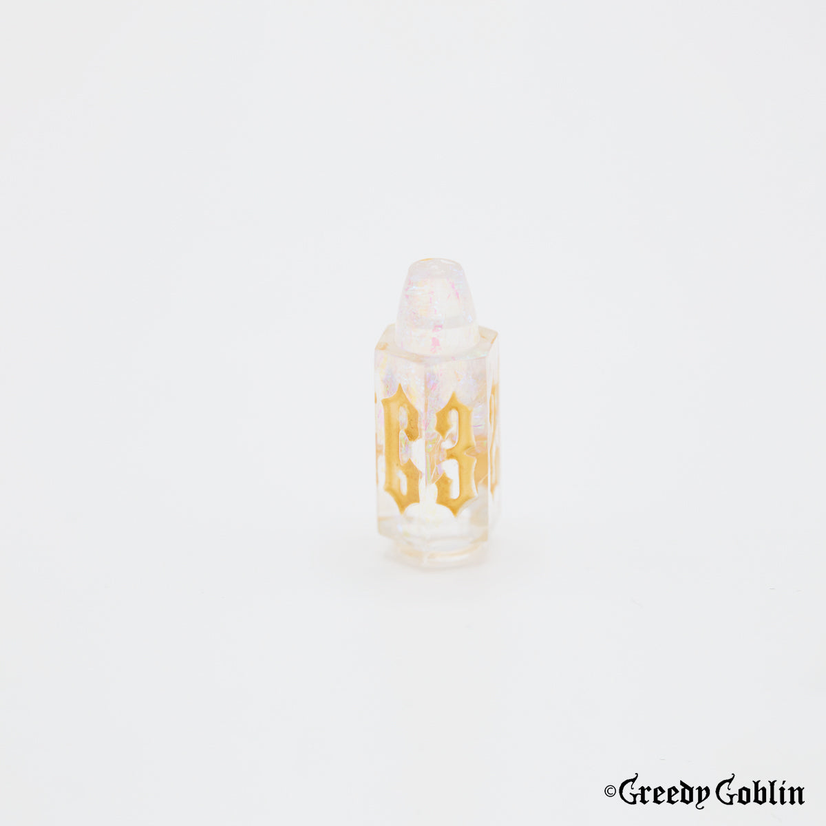 Bullet Acrylic Dice Set (Clear)