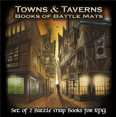 Loke Battlemats - Towns & Taverns