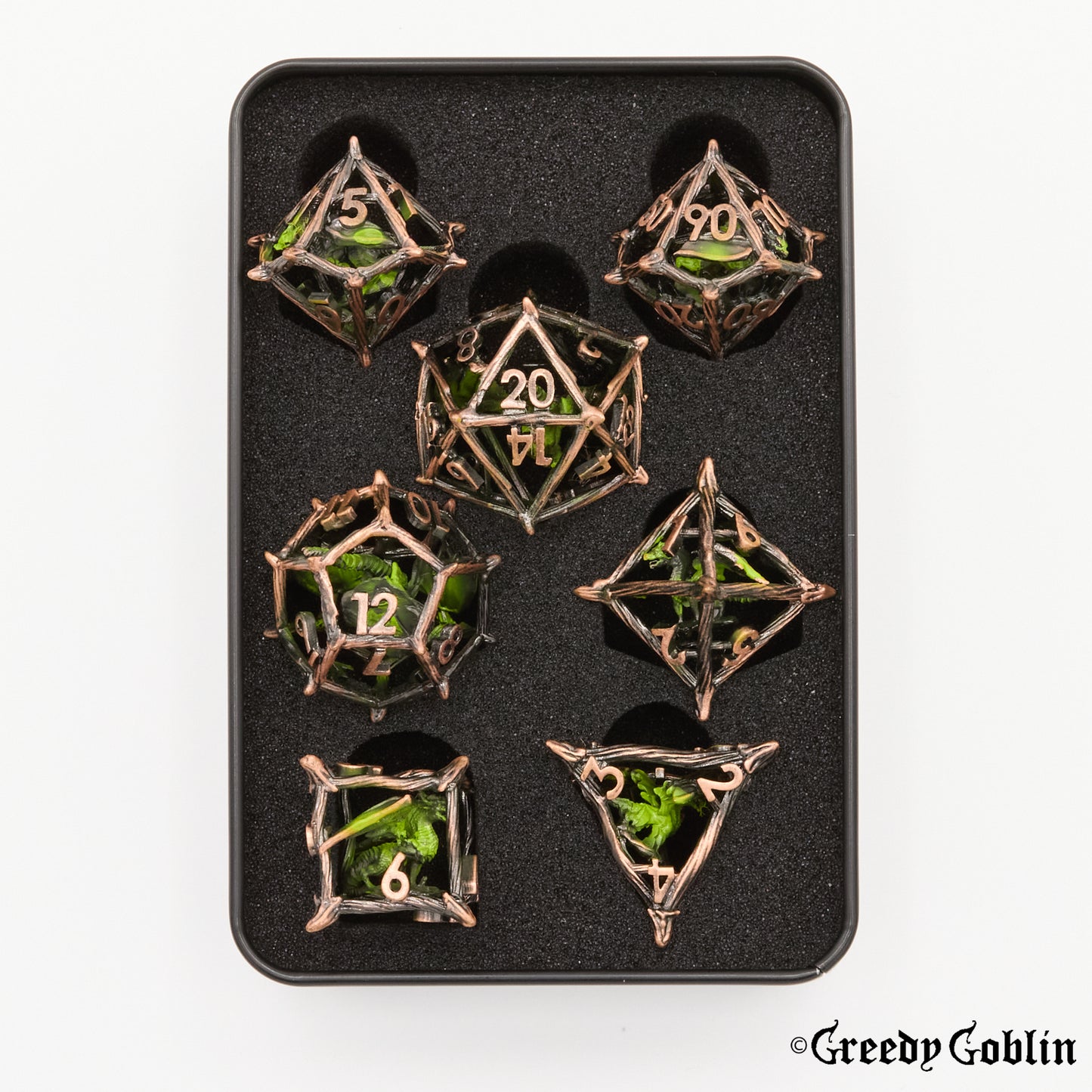 Tangled Hollow Dragon Copper / Green