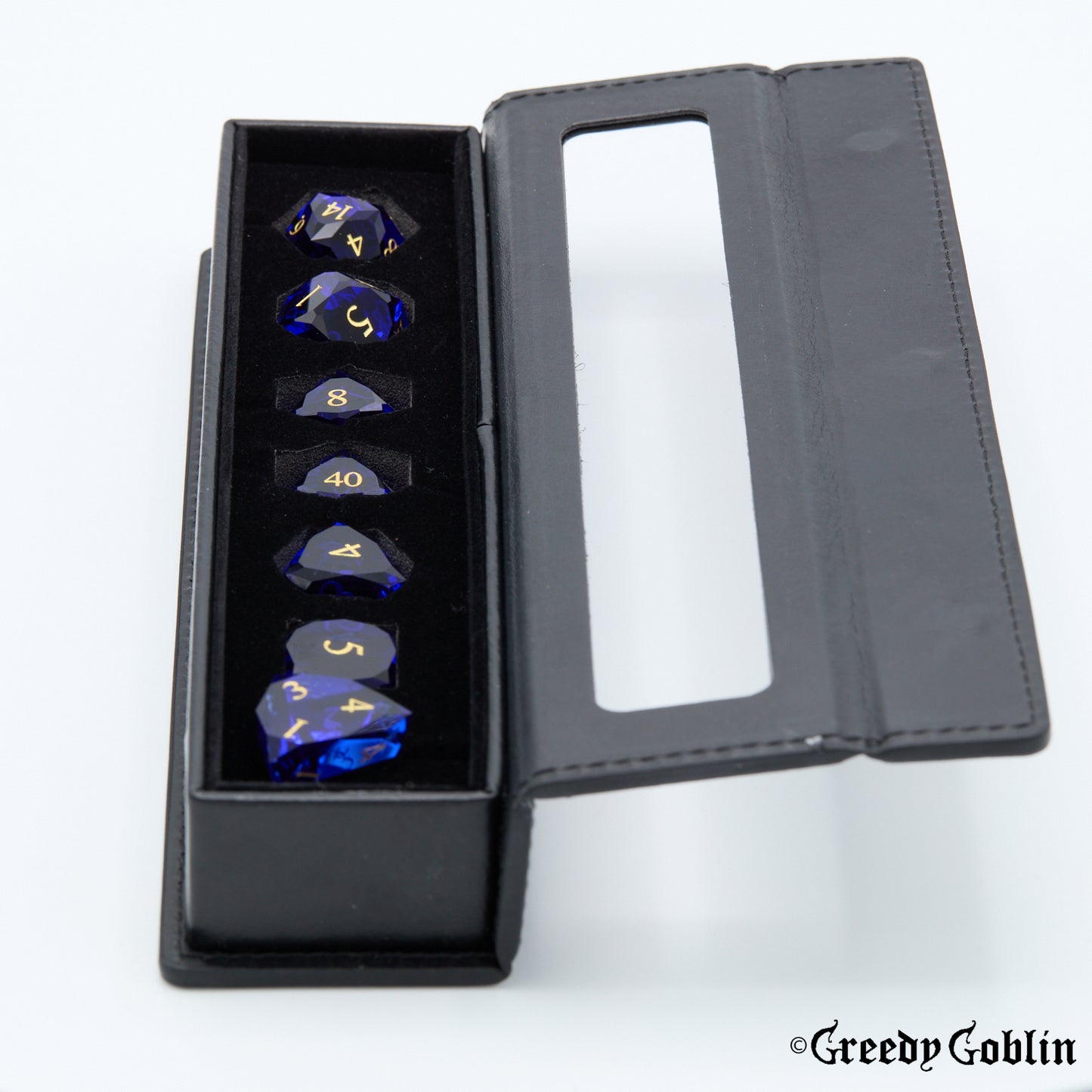 Prismatic Blue Polydice Set