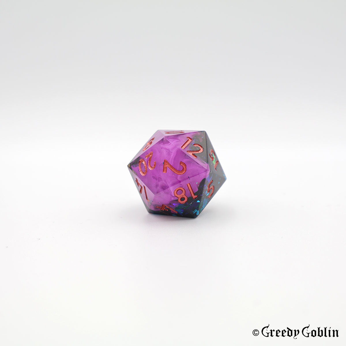 Sharp Polydice Set (Pink Smoke Laser)