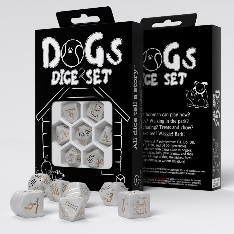 Q-Workshop - Dogs Dice Set: Charlie