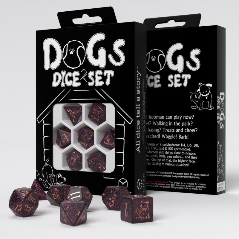 Q-Workshop - DOGS Dice Set: Luna