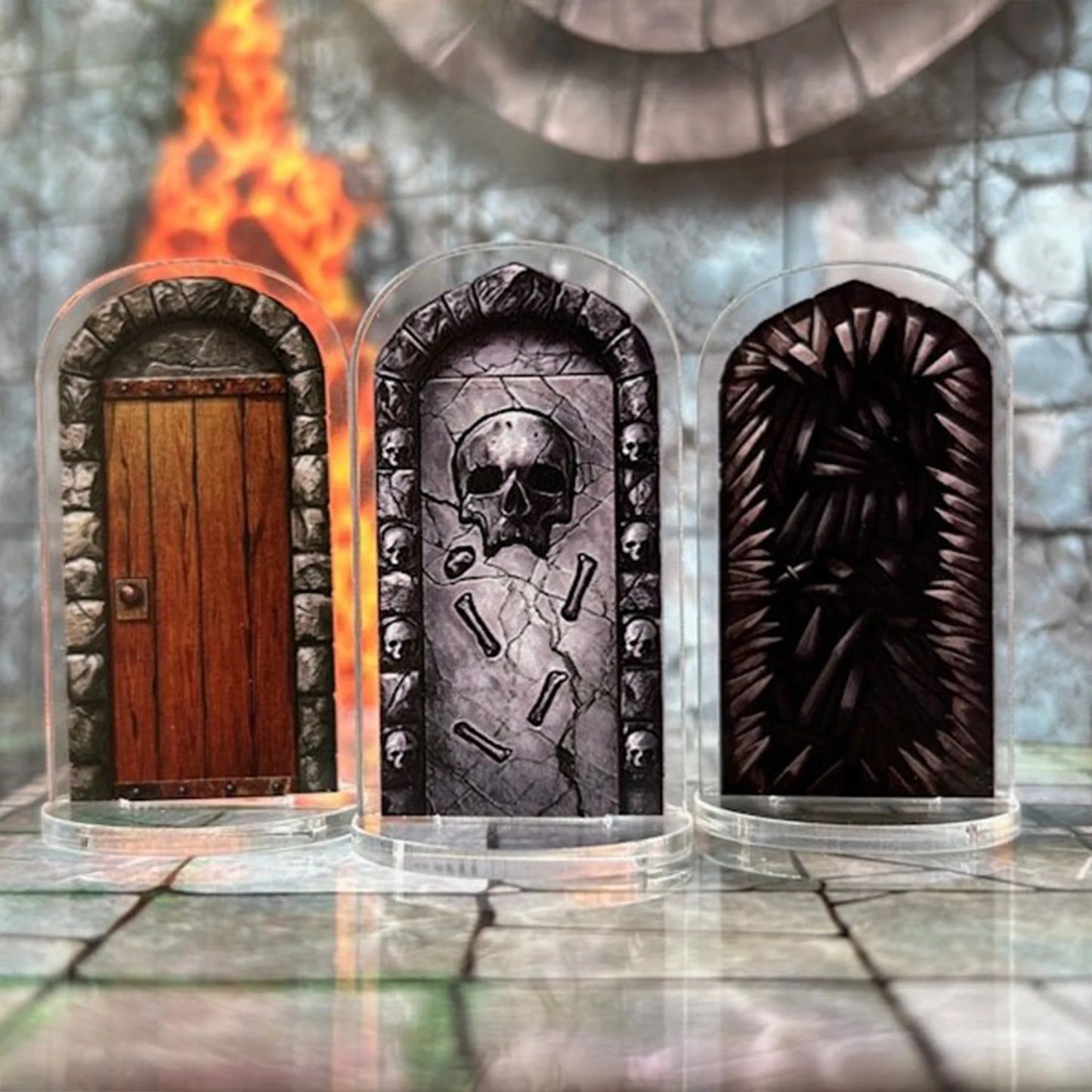 Loke Battlemats - Big Box of Dungeon Doors