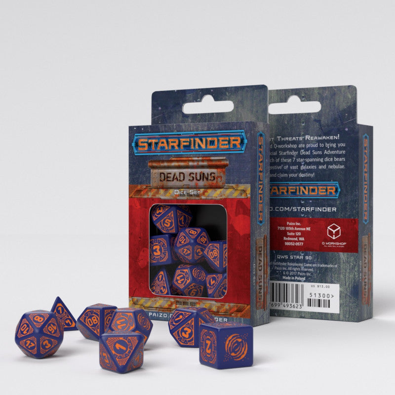Q-Workshop - Starfinder Dead Suns Dice Set