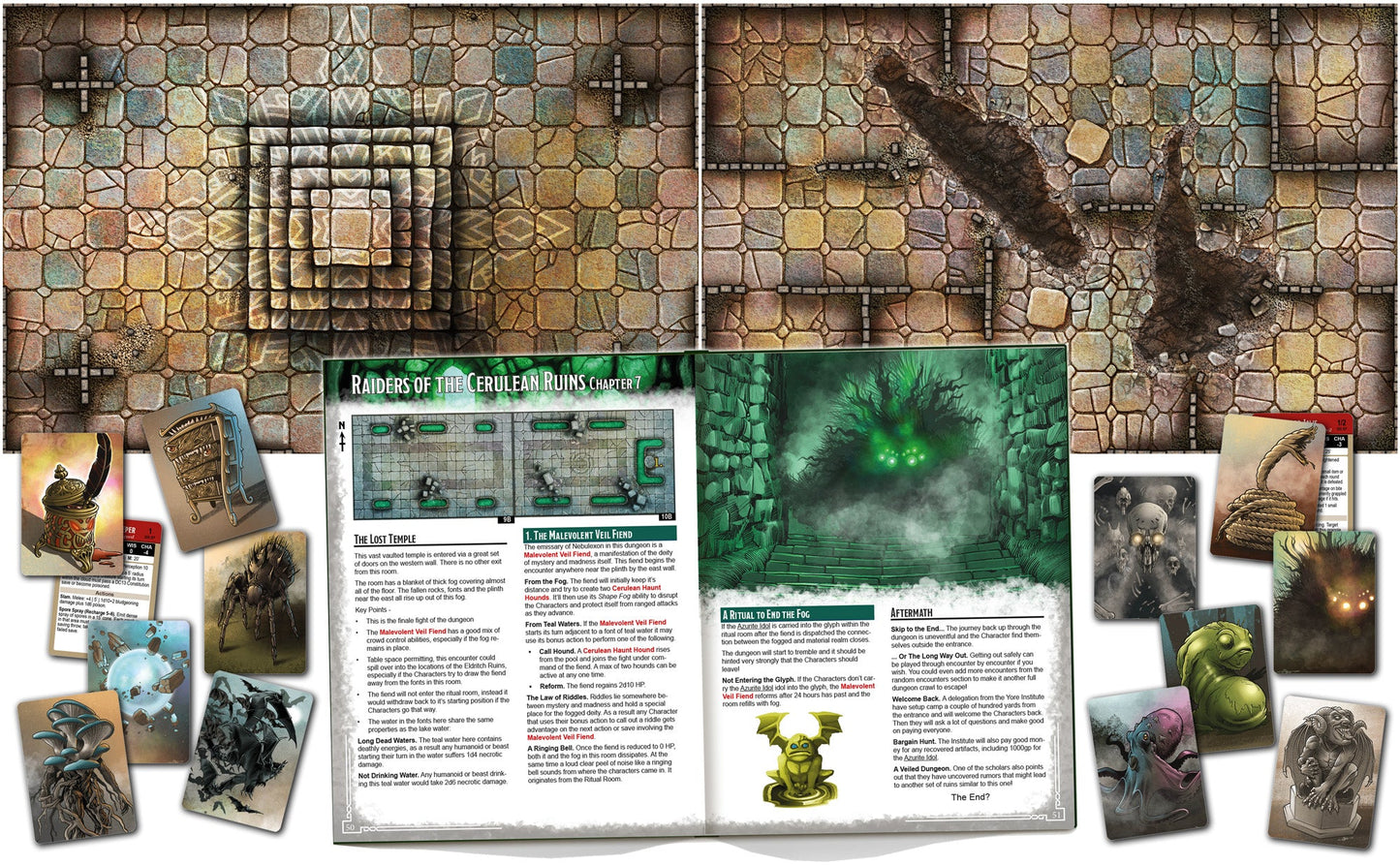 Loke Battlemats - The Veiled Dungeon RPG Toolbox
