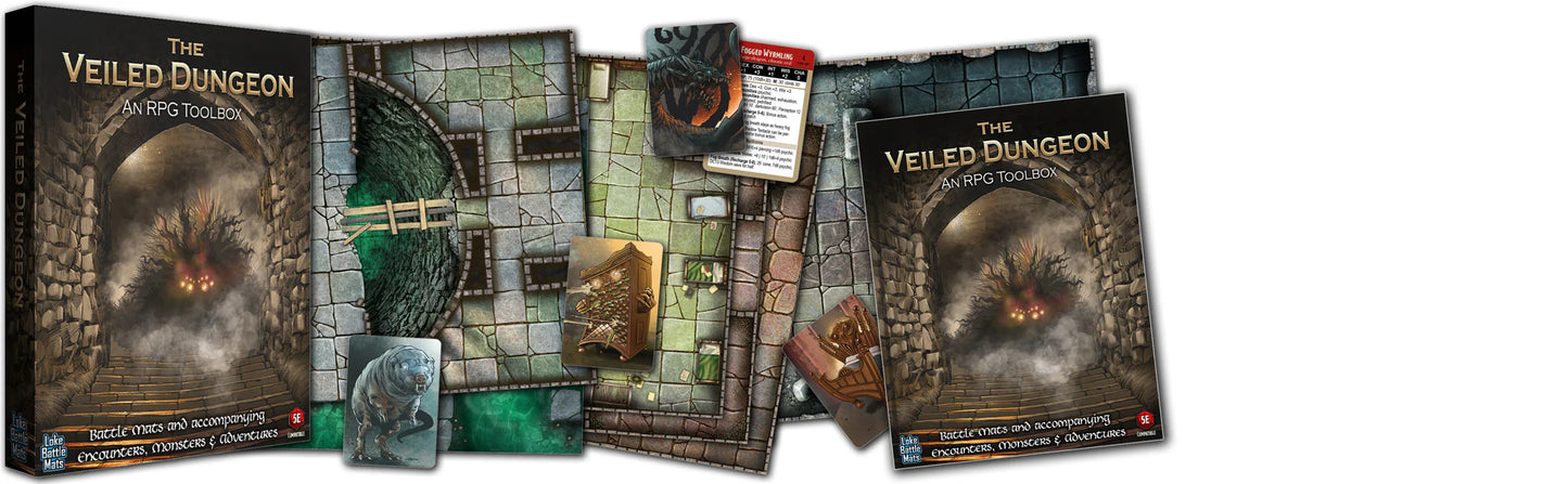Loke Battlemats - The Veiled Dungeon RPG Toolbox
