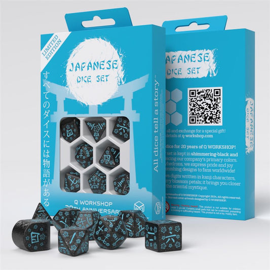 Q Workshop 20 years: Japanese Dice Set