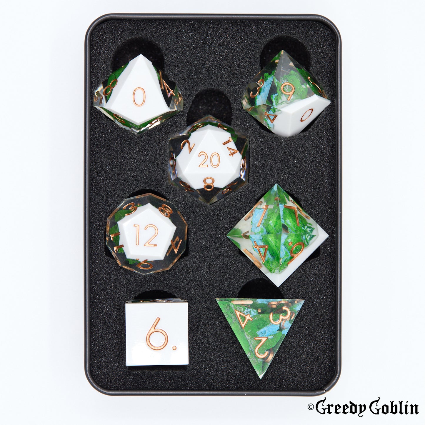 Sharp Polydice Set (Tranquil Peaks)