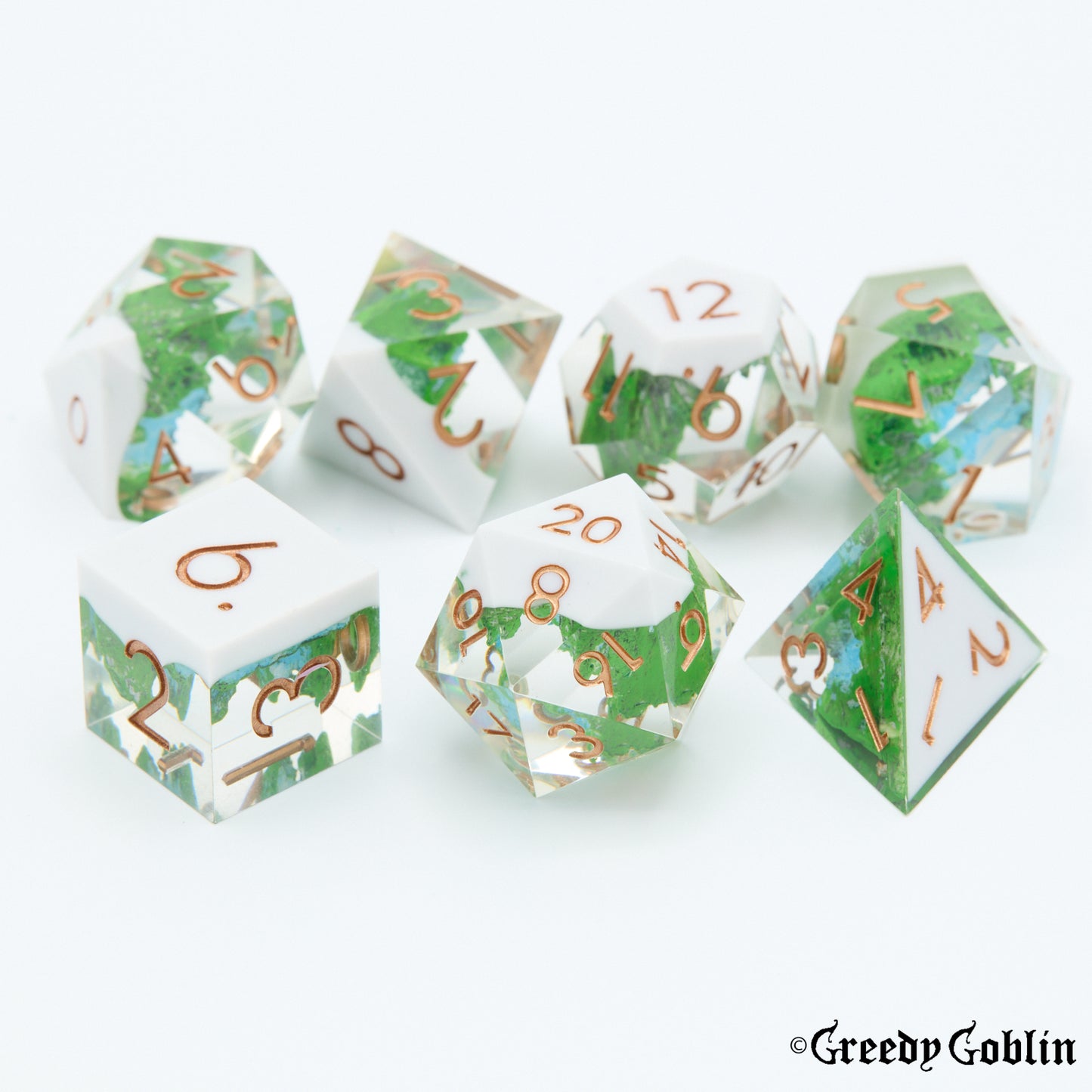 Sharp Polydice Set (Tranquil Peaks)