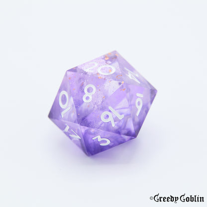 Sharp Polydice Set (Purple Frost)