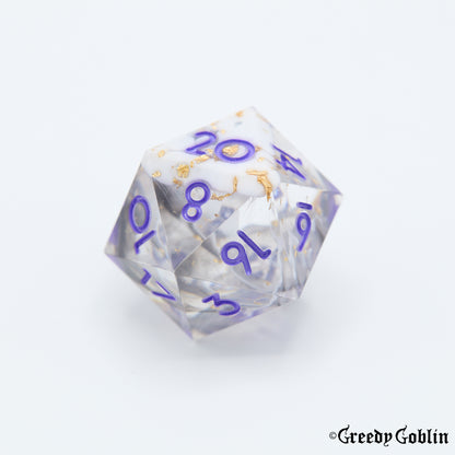 Sharp Polydice Set (White Mist)
