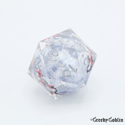 Liquid Core Dice Set (Blossom)