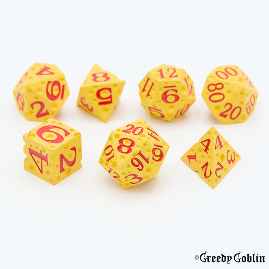 Metal Polydice Set (The Cheese)