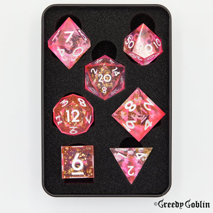 Sharp Polydice Set (Pink Mist)