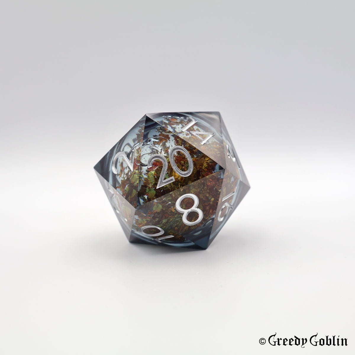 Liquid Core Dice (Gold Foil)