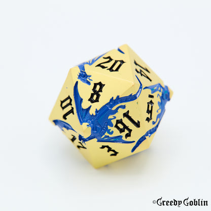 Metal Polydice Set (Dragons Shadow Golden Rainbow)