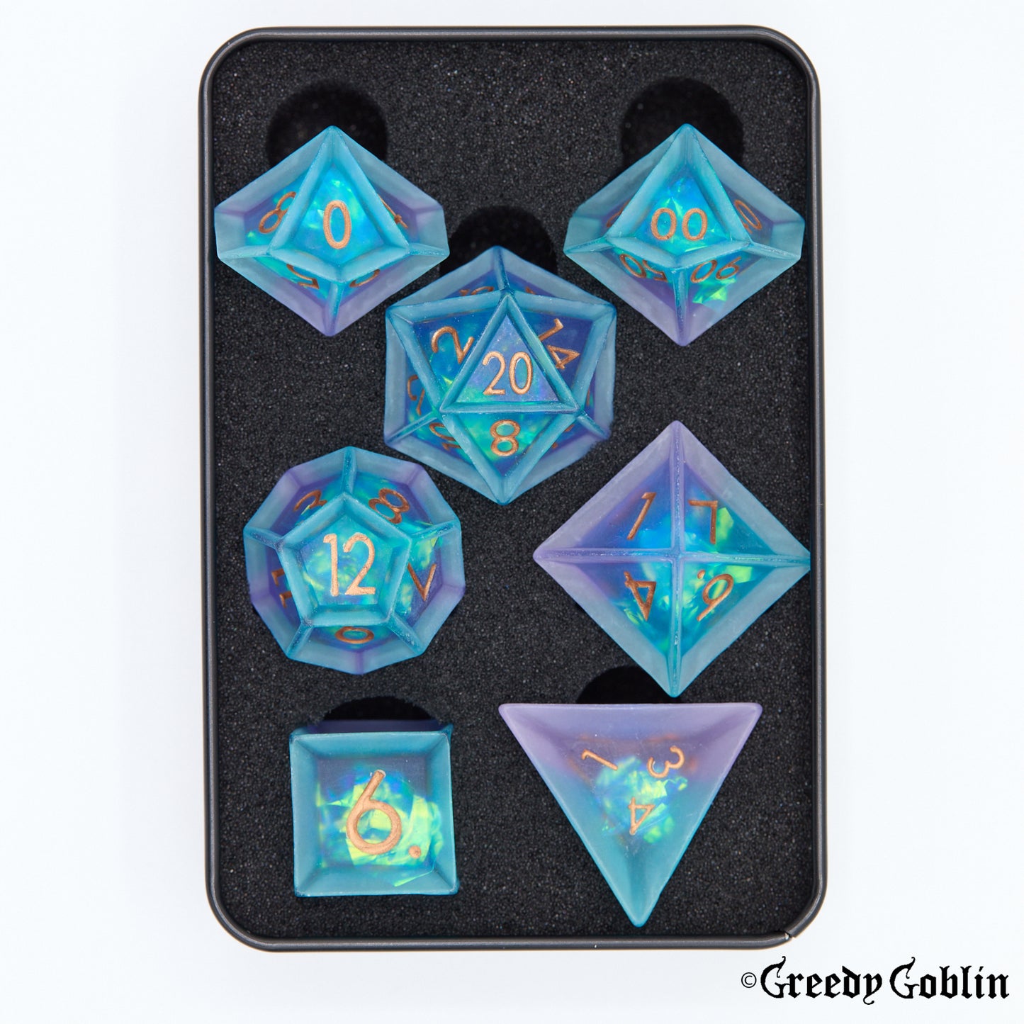 Geometric (Blue/Purple)