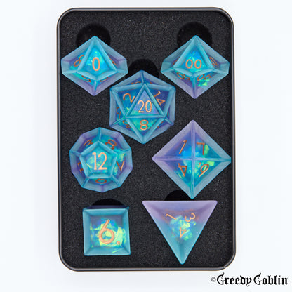 Geometric (Blue/Purple)