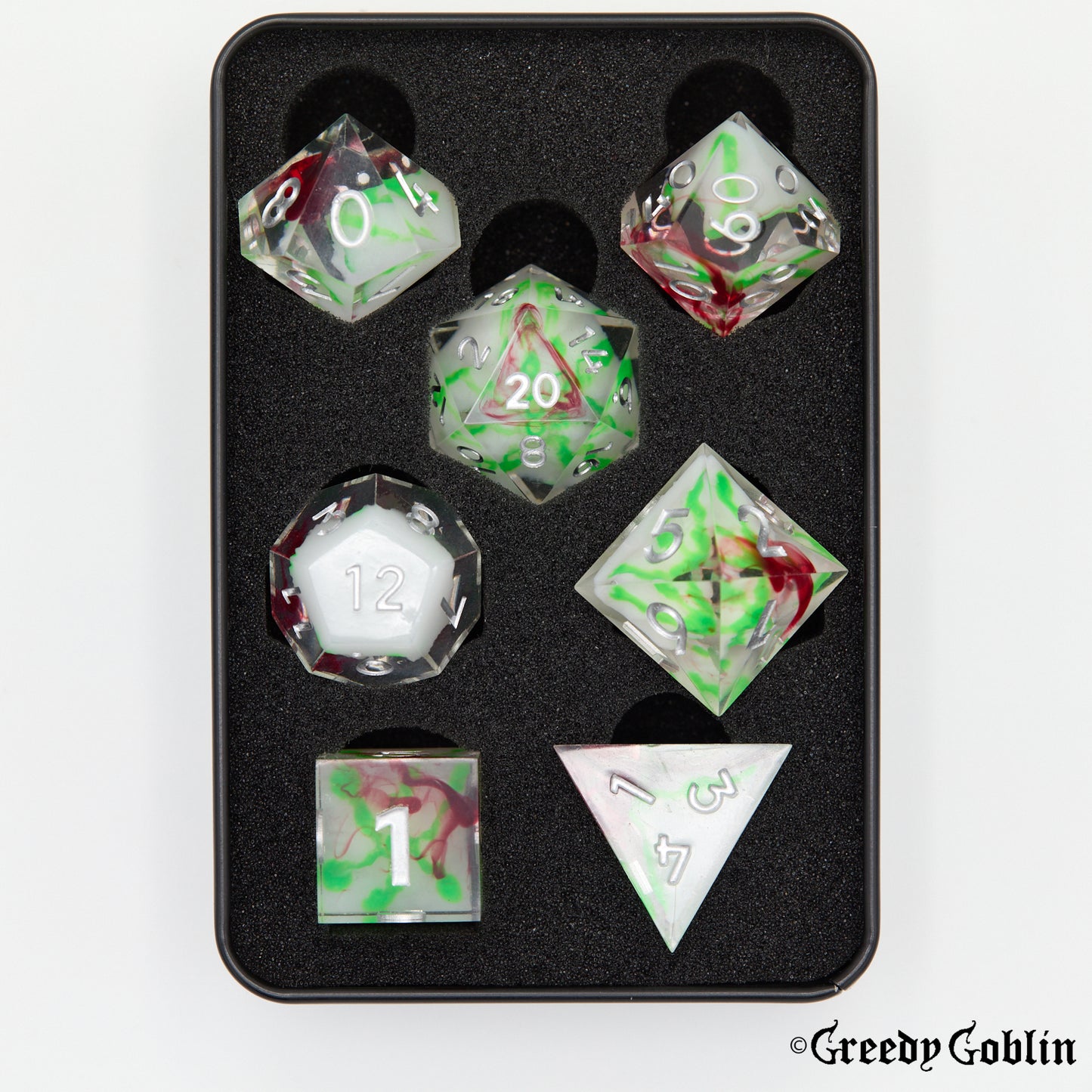 Sharp Polydice Set (Volcano)
