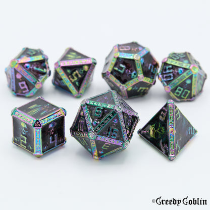 Metal Polydice Set (Oiled Tomb)