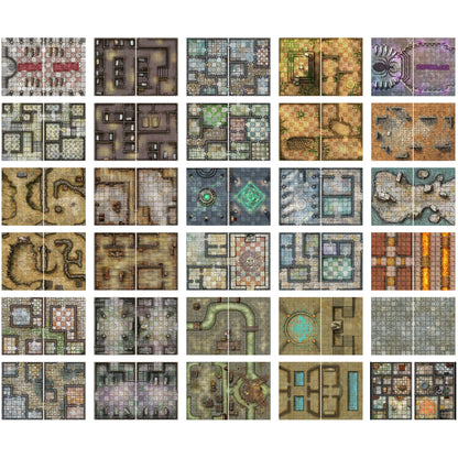 Loke Battlemats - Cell & Shrines