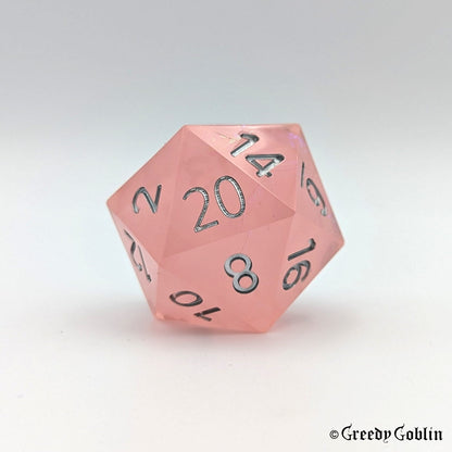 Medium Sharp D20 (Light Pink)