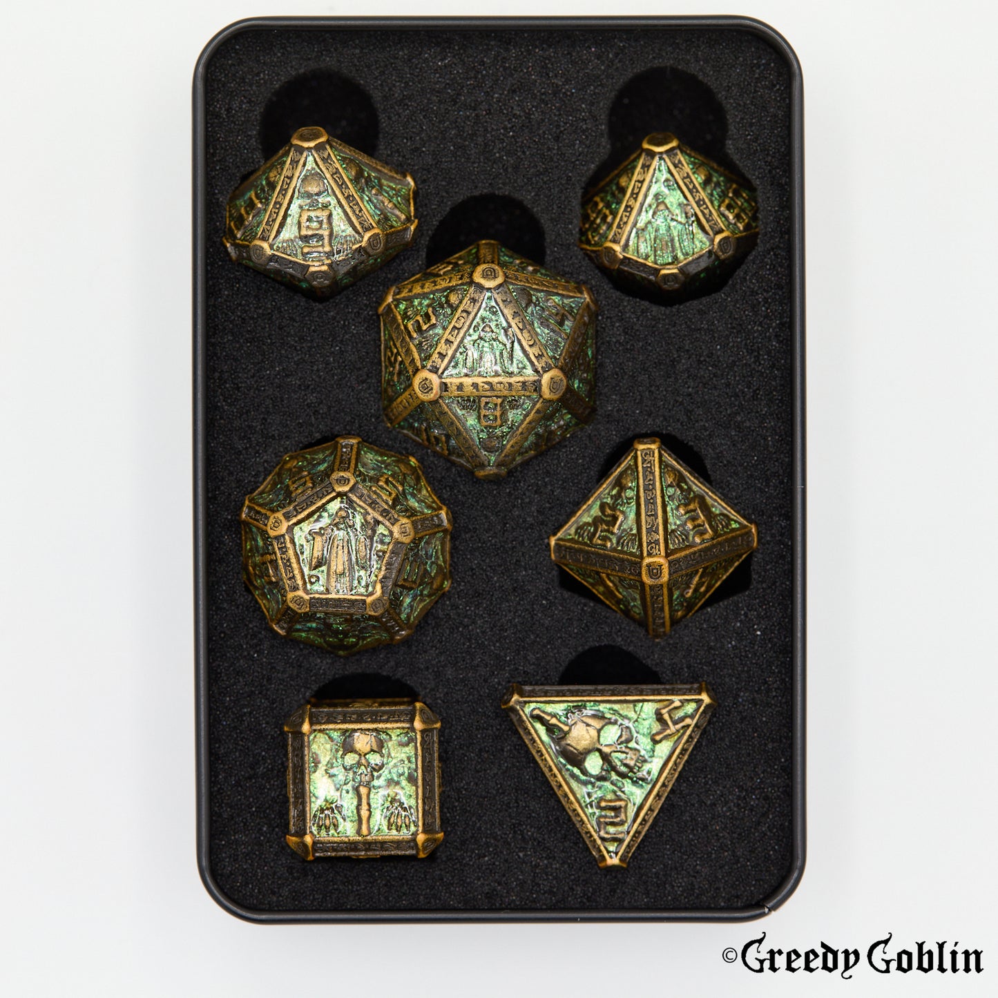 Metal Polydice Set (Brass Tomb)