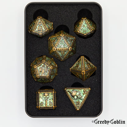 Metal Polydice Set (Brass Tomb)