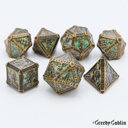 Metal Polydice Set (Brass Tomb)