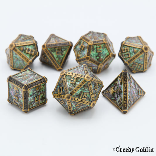 Metal Polydice Set (Brass Tomb)