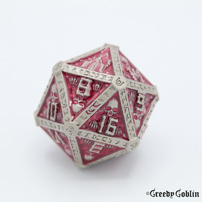 Metal Polydice Set (Silver Tomb)