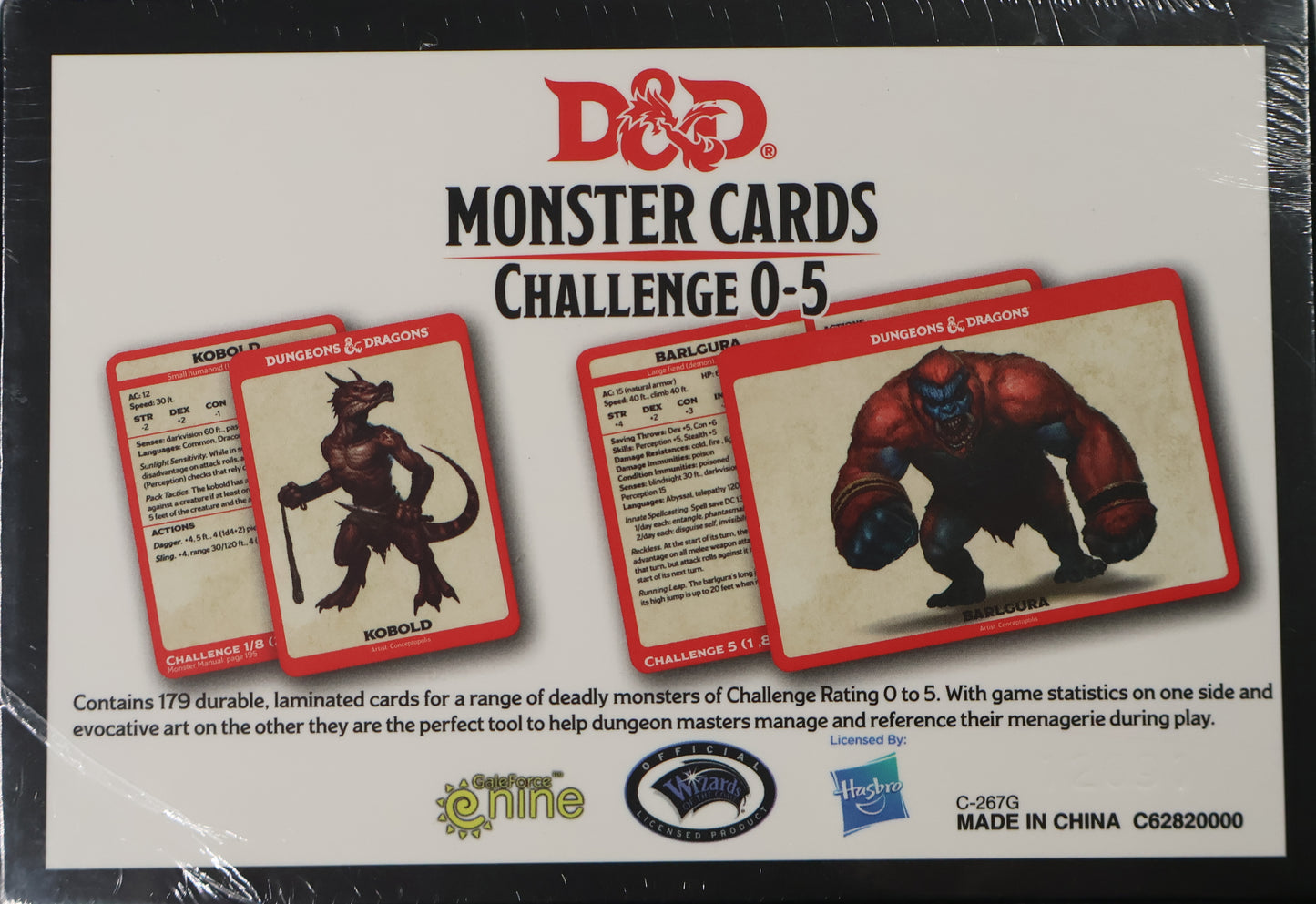 Spellbook Monster Cards Challenge 0-5
